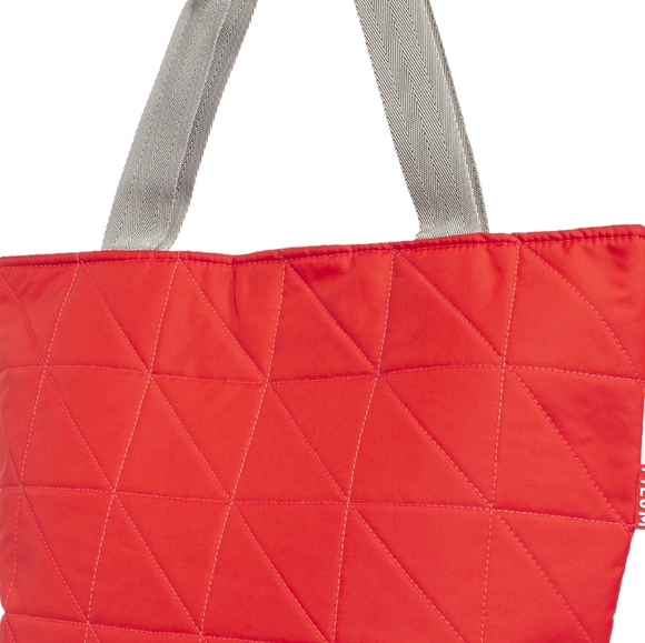 Filum large red tote - Picture 3 of 12